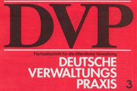 Grundlagen des Datenschutzes in Rheinland-Pfalz, in: Deutsche Verwaltungspraxis (DVP - Beilage Rheinland-Pfalz) 1988, S. 1 ff.